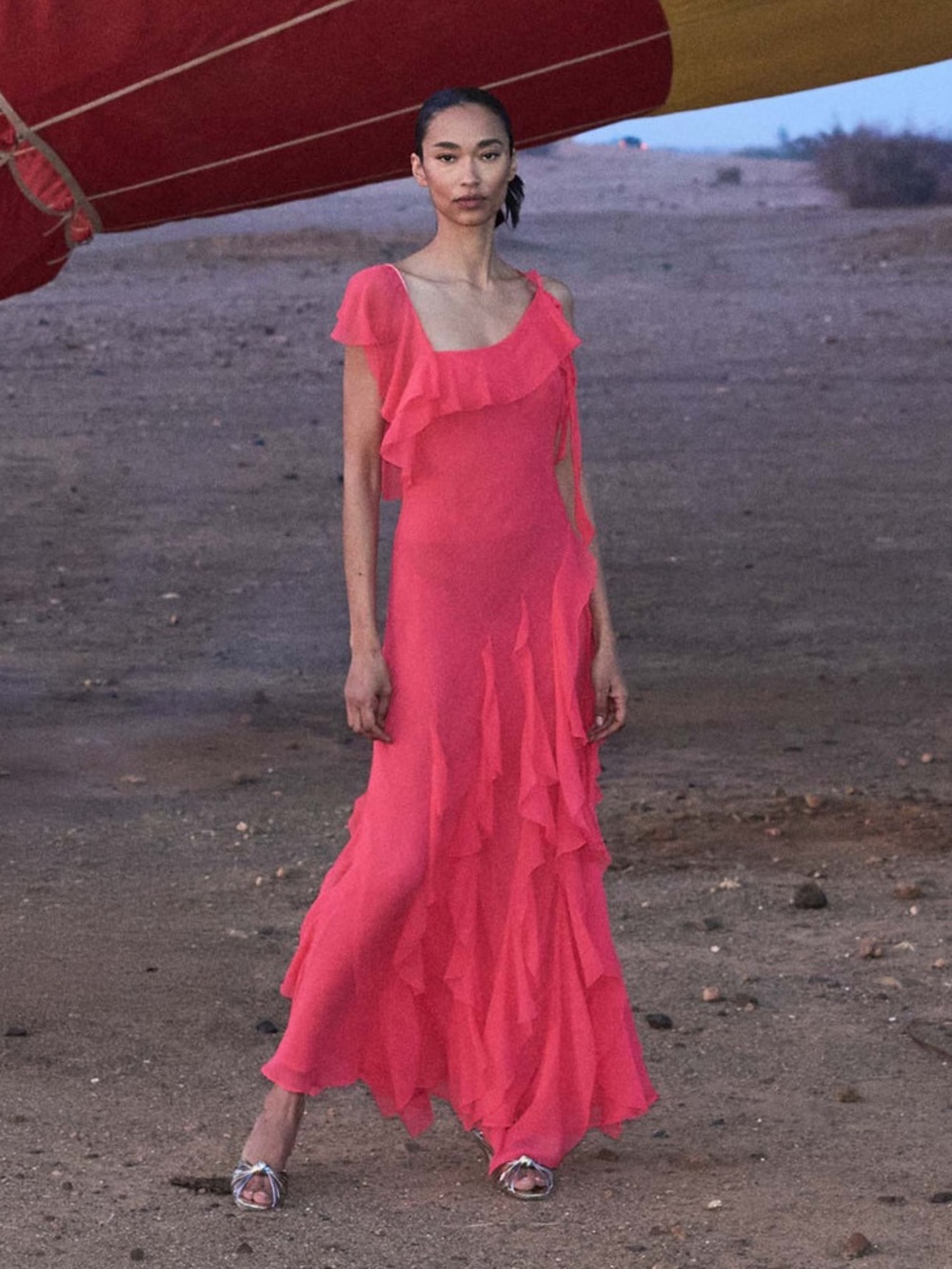 Doen NWOT ZELIA DRESS IN BOUGAINVILLEA